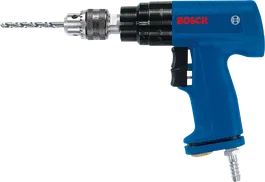 Bosch pneumatic drill with ergonomic blue handle.