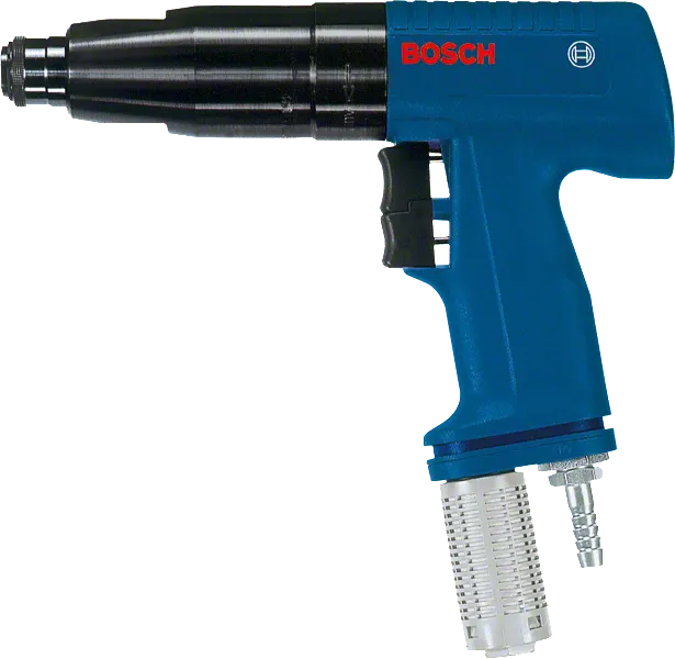 Bosch pneumatic rivet gun for industrial fastening.