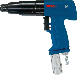 Bosch pneumatic rivet gun for industrial fastening.