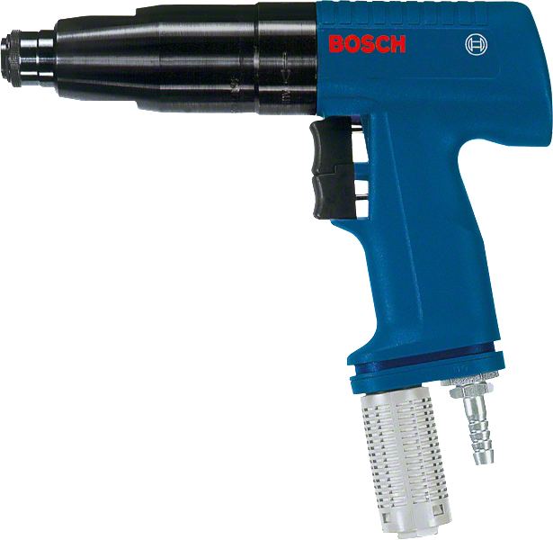 Bosch pneumatic rivet gun for industrial fastening.