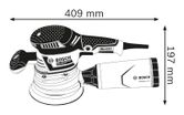Bosch GEX33-6 NA Carton Random Orbit Sander dimensions drawing