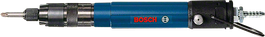 Bosch electric screwdriver with slim blue handle.