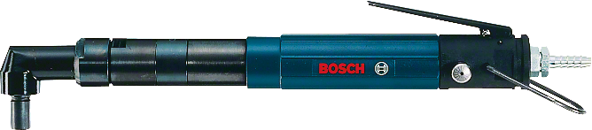 Bosch right angle pneumatic drill for precise drilling.