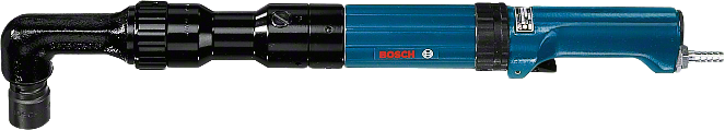 Bosch right angle drill with ergonomic handle.