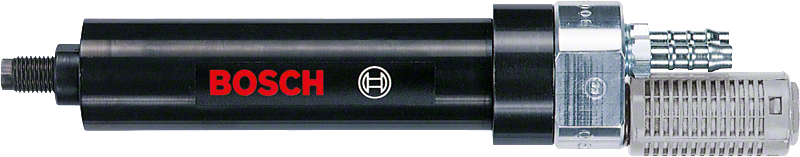 Bosch straight grinder, compact cylindrical design.