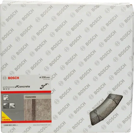 قرص قطع الخرسانة الماسي من Bosch لطاحونات الزاوية 230 مم.