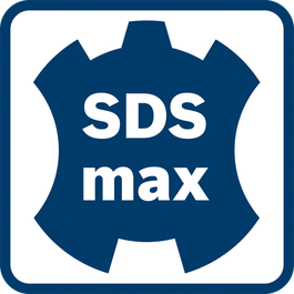 رأس تثبيت الملحقات SDS max نقل مثالي للقوة. للمطارق الدورانية ومطارق التكسير بدءا من فئة 5 كغم.