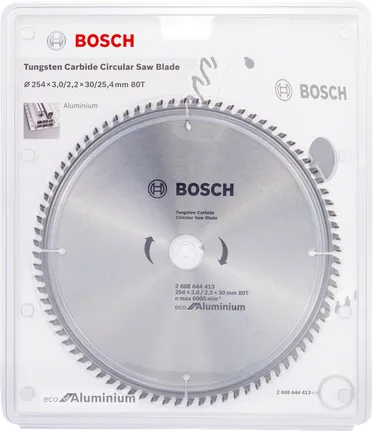 شفرة منشار Bosch الدائرية الصديقة للبيئة للألمنيوم.