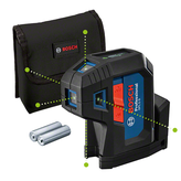 أداة تسوية الليزر Bosch GPL 5G مع نقاط الهدف.