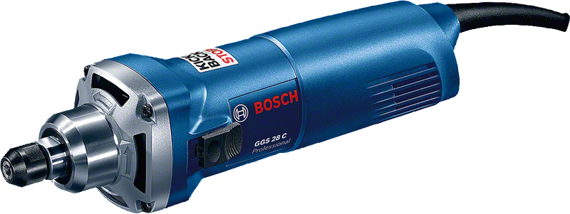 ماكينة الطحن المستقيمة Bosch GGS 28 C لطحن دقيق.