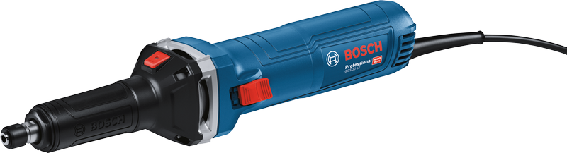 ماكينة الطحن المستقيمة Bosch GGS 30 LS مع قبضة مريحة.