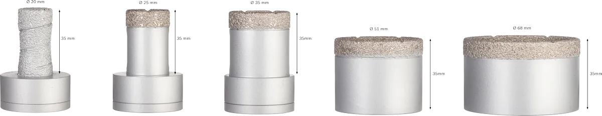 طقمُ شَفراتِ PRO Ceramic dry