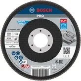 قرص الصنفرة Bosch برو إكس 571 ذو الشفرات بزاوية 125 مم وحبيبات 120.
