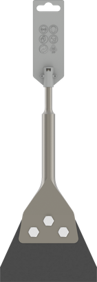 مكشطة أرضية Bosch PRO SDS plus مقاس 130 × 290 مم.