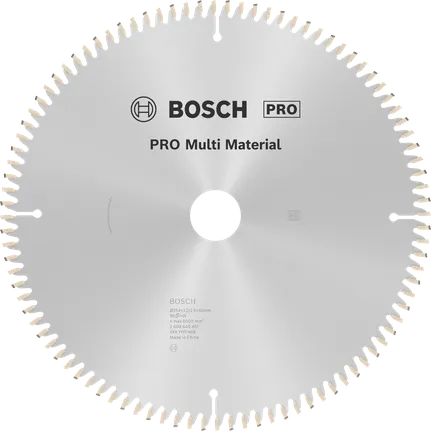 شفرة المنشار الدائرية Bosch PRO متعددة المواد، 96 سنًا.