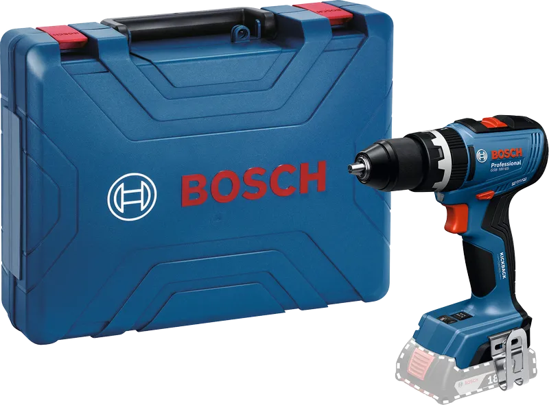 مثقاب لاسلكي Bosch GSB 18V-65 مع حقيبة.