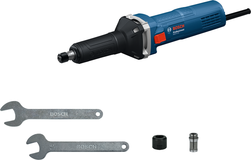 ماكينة الطحن المستقيمة Bosch GGS 5 LS مع مفتاحين.