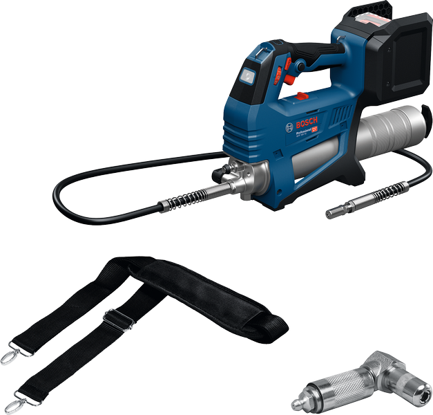 مسدس شحم لاسلكي Bosch GFP 18V-10 مع حزام.