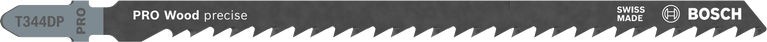 شفرة المنشار الكهربائي Bosch PRO Wood T344DP الدقيقة، مقاس 152 مم.
