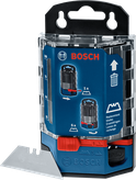 موزع شفرات Bosch مع 50 شفرة بديلة.