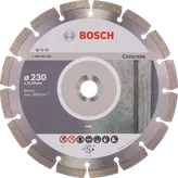 Bosch diamond cutting disc for concrete 230mm.