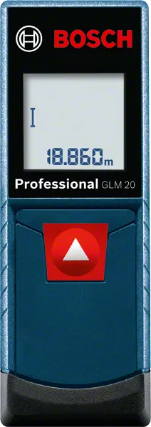 Bosch GLM 20 laser measure with digital display.