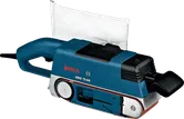 Bosch GBS 75 AE belt sander with dust bag.