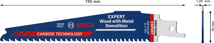 EXPERT Wood with Metal Demolition S967XHM