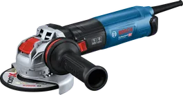 Bosch GWX 17-125 S angle grinder with X-LOCK system.