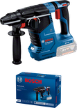 Cordless Bosch rotary hammer drill.