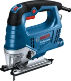 Bosch GST 750 jigsaw with ergonomic handle.