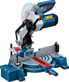 Bosch GCM 254 mitre saw with adjustable angle guide.