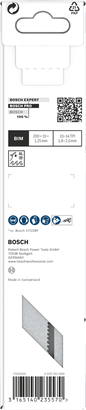 Bosch PRO Metal Demolition S1025VF 200×19×1.25mm blade 5pcs.