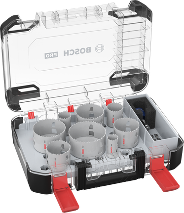 Bosch PRO Multi Material PC Plus Hole Saw Set, 11 pcs.