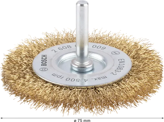 Bosch PRO Multi Material clean wire wheel 75 mm.