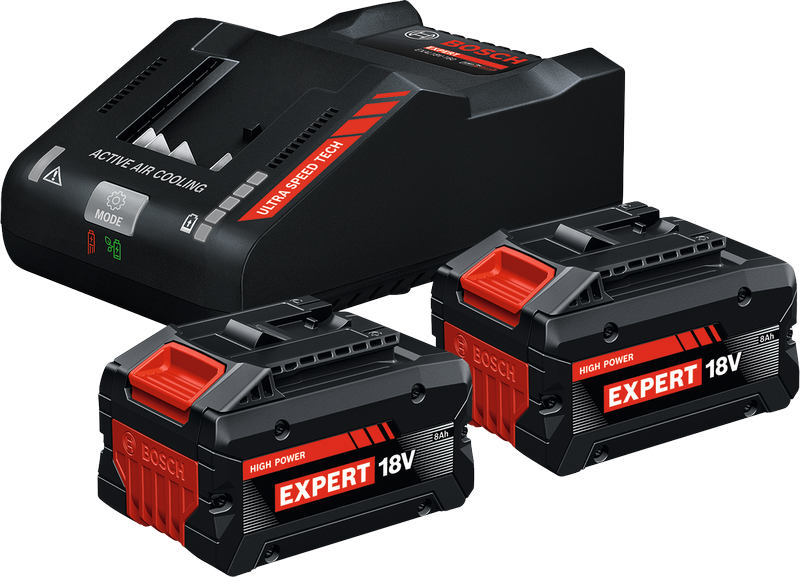 2x EXBA18V-80 + EXAL18V-160 Starter Set | Bosch Professional