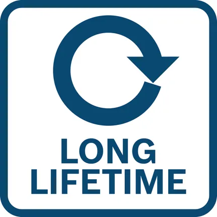 Long lifetime.