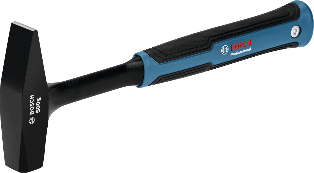 Bosch locksmith hammer 500g with carbon steel head.