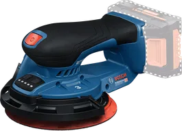 Bosch GEX 18V-150-3 cordless random orbit sander.