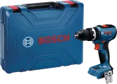 Bosch GSB 18V-65 cordless drill with carrying case.