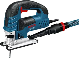 Bosch GST 150 BCE jigsaw with 780W input and 150mm wood cutting depth.
