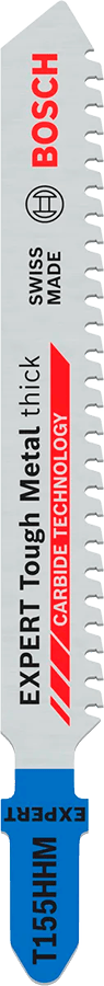 Lama per seghetto alternativo EXPERT Tough Metal thick T155HHM