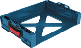 Supporto L-Boxx Bosch per lo stoccaggio modulare degli utensili.