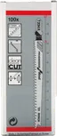 Lama per seghetto alternativo Bosch T 234 X per tagli netti sul legno.