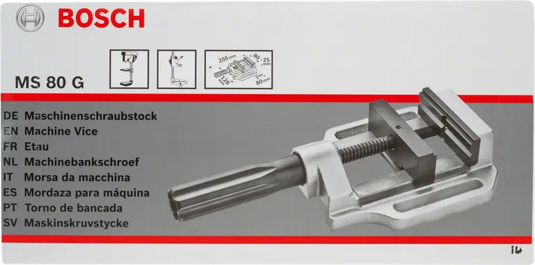 Morsa da macchina Bosch MS 80 G.