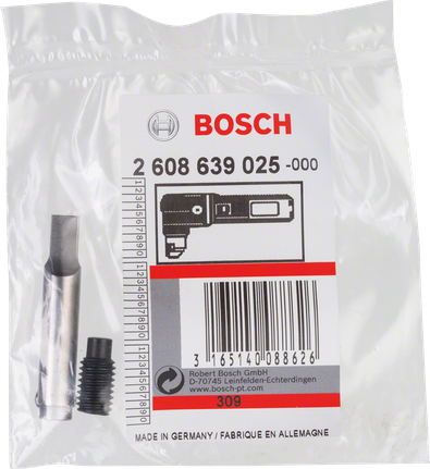 Accessorio per taglio dritto con punzone Bosch.