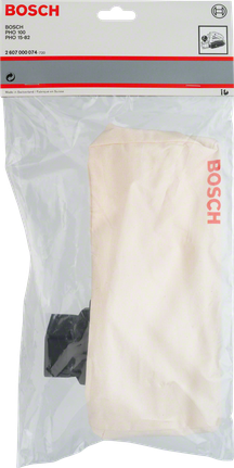 Accessorio di sostituzione del sacchetto raccoglipolvere Bosch.