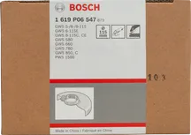 Protezione per levigatura Bosch da 115 mm.