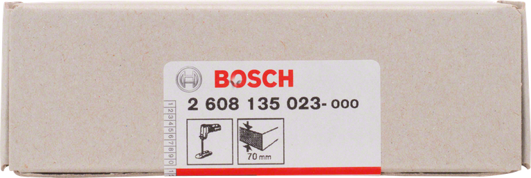Guida per lama per sega Bosch , spessore 70 mm.