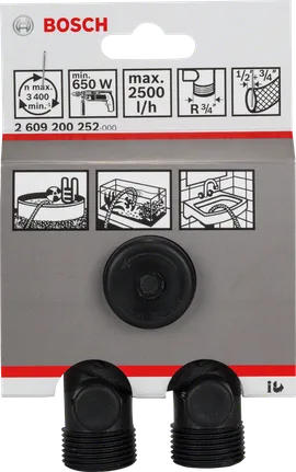 Set di adattatori per pompa dell'acqua Bosch.